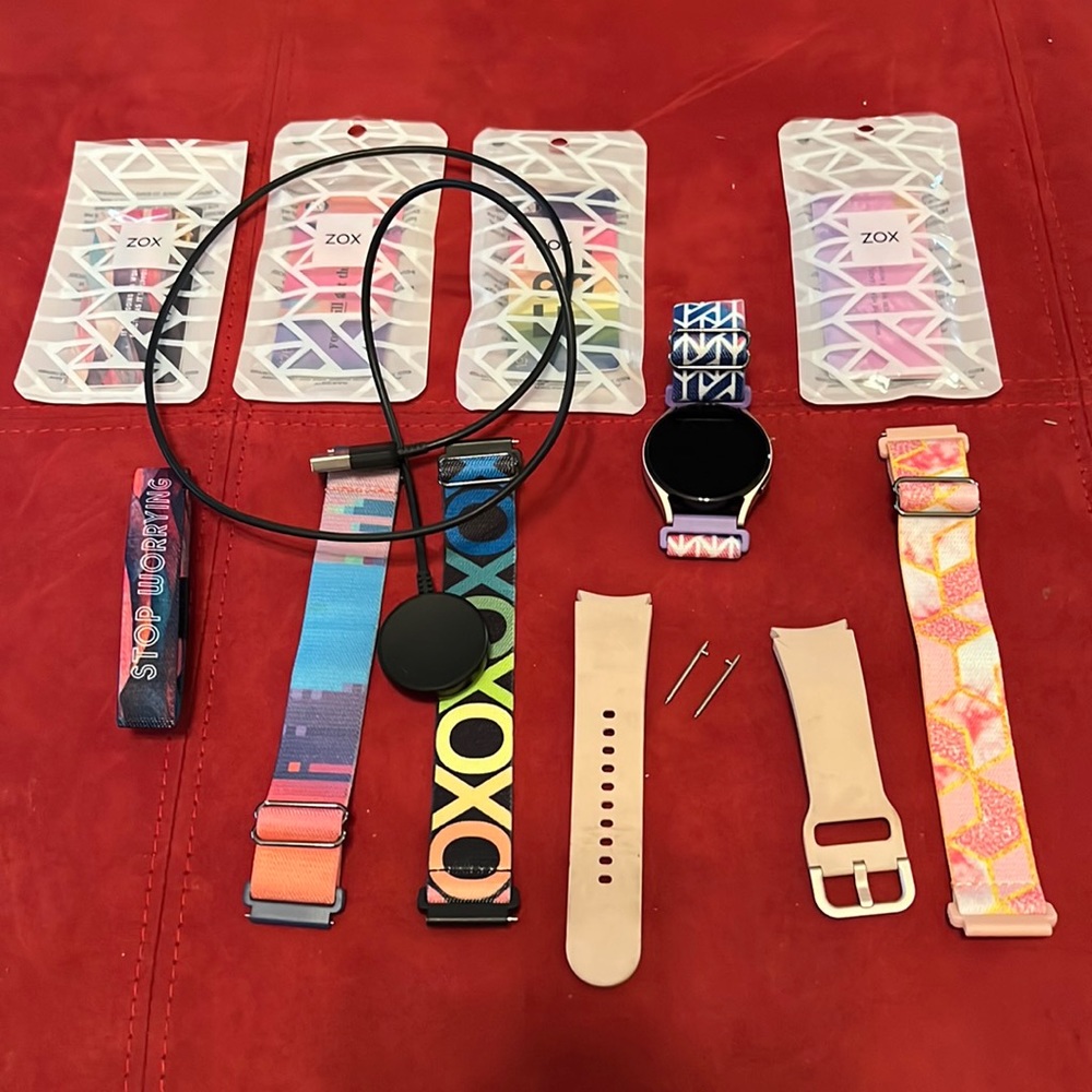 Samsung Galaxy 4 Watch, 3 ZOX bands